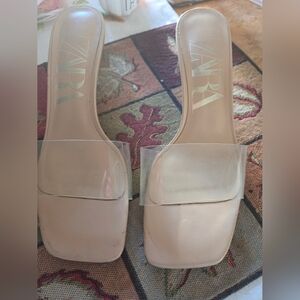Zara Beige Kitten Heels